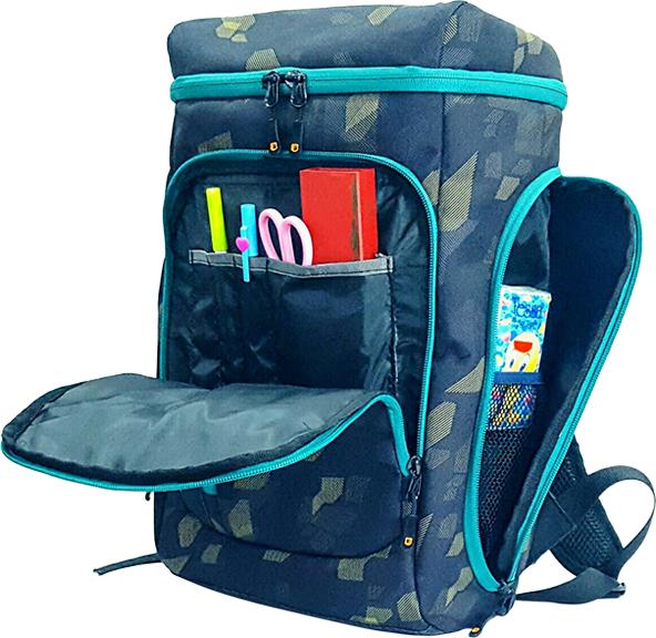 Balo Họa Tiết Nvc 3D2 NAVICOM (30 x 45 cm) - Xanh Đen