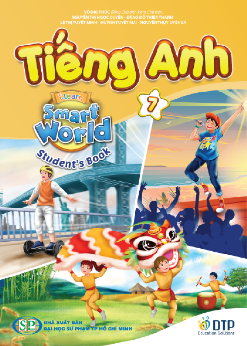 Tiếng Anh 7 i-Learn Smart World trọn bộ (Sách học sinh, Sách bài tập, Vở ghi chép)