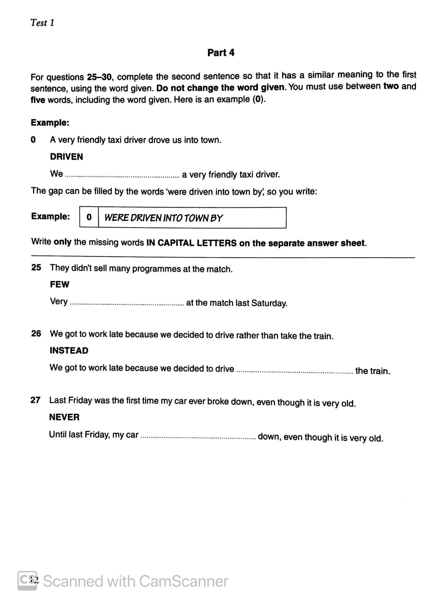 Cam English First 1 for Revísed Exam fro