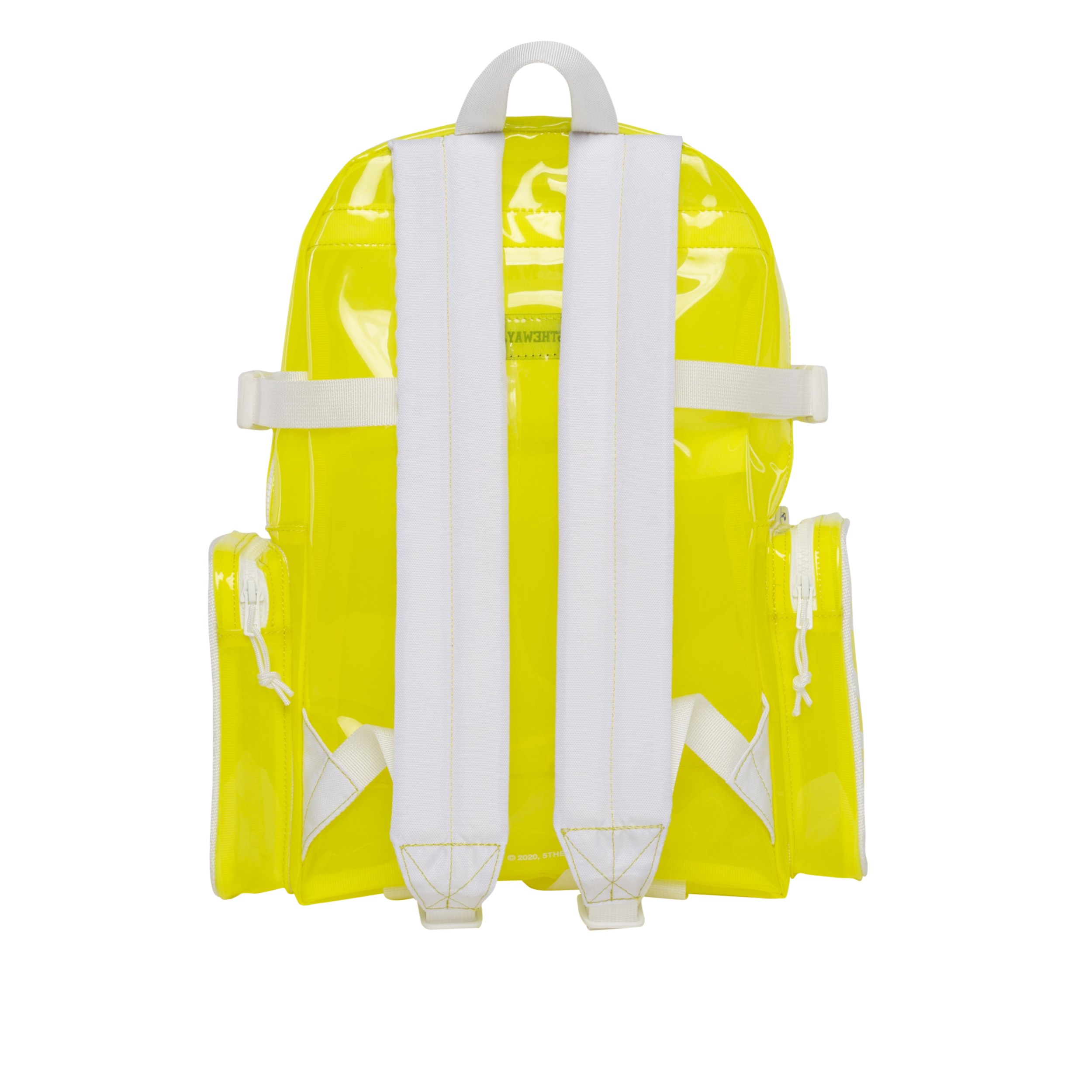 Balo 5THEWAY Trong Suốt Form Rocket Vàng aka /plastic/ ROCKET BACKPACK in YELLOW