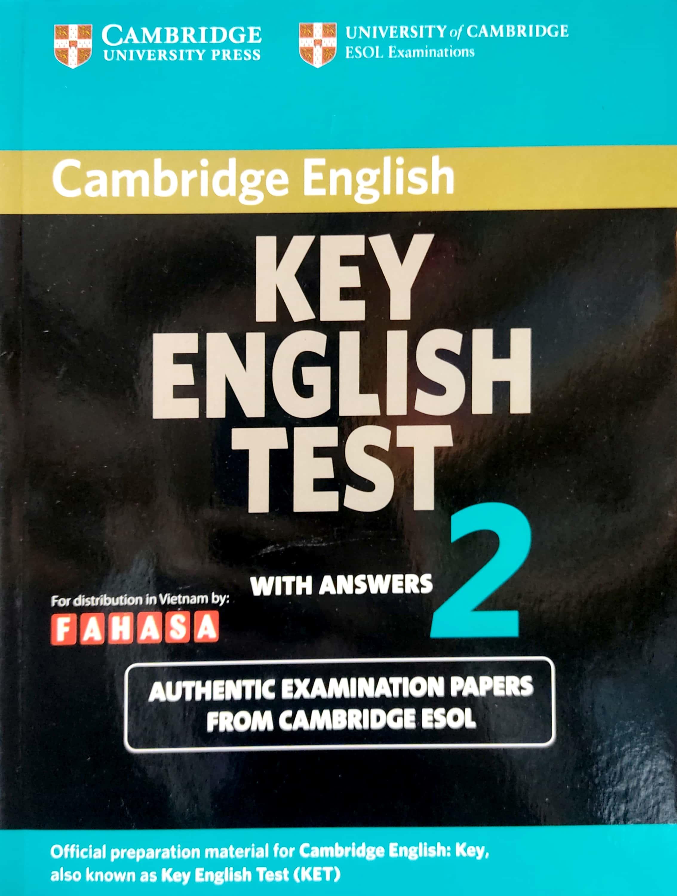 Cam Key English Test 2 with Answers - VN Edition