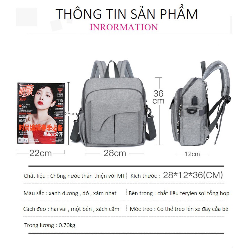 Balo Thời Trang Dành Cho Mẹ