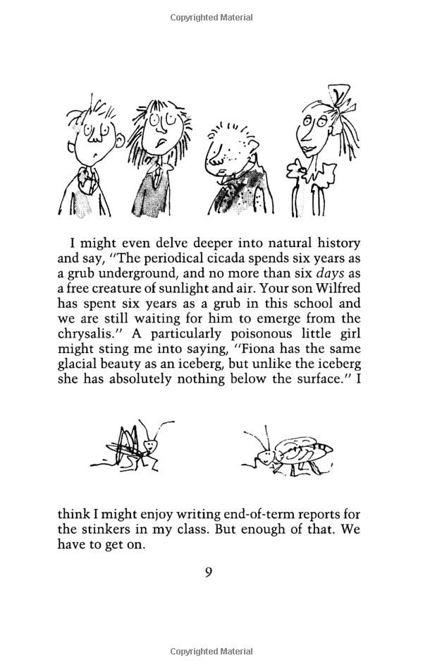 Matilda (Roald Dahl, Illustrated by Quentin Blake)