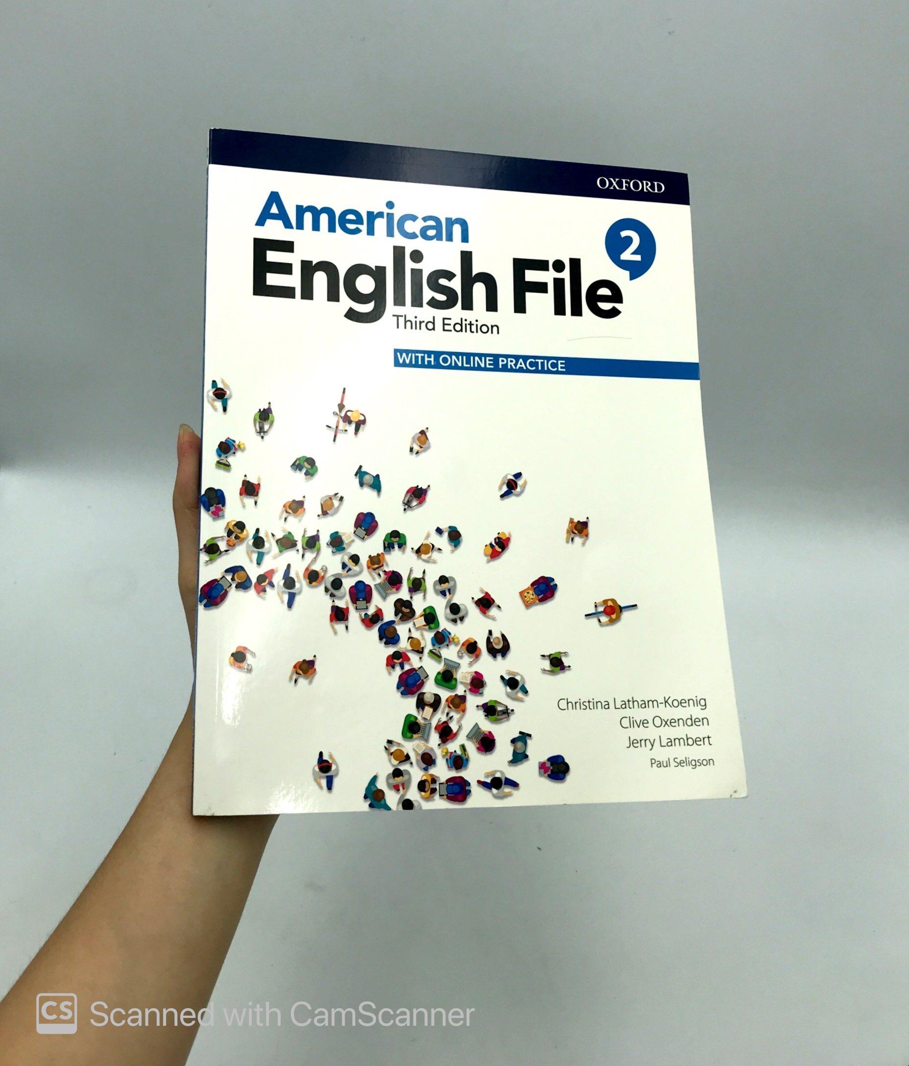American English File: Level 2: Students Book With Online Practice - 3rd Edition