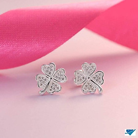 Bông tai bạc thời trang chất liệu bằng bạc s925 MS0703