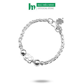 Lắc Tay Lắc Chân Trẻ Em Bạc Hiểu Minh LTE038