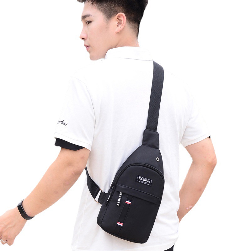 Túi xách đeo chéo cho cả nam và nữ , phong cách Hàn Quốc , vải dù chống bụi , chống thấm nước , thiết kế hiện đại trẻ trung