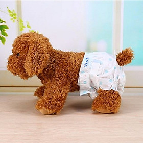 (Bịch 10 miếng)- Bỉm dán siêu thấm dạng quần chó đực và chó cái của Hanpet