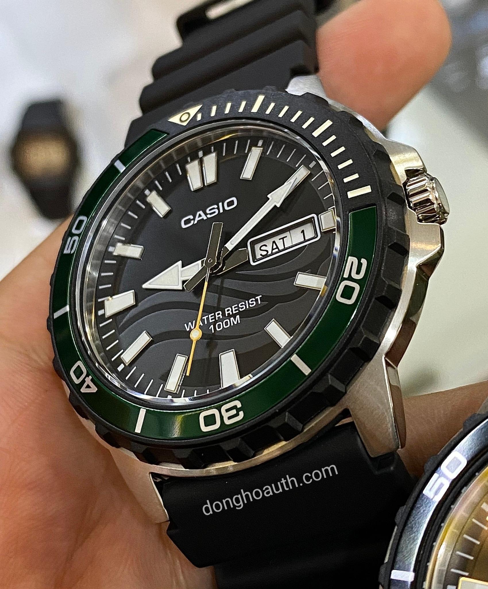 Casio Nam MTD-125-1AVDF Chống nước 100m bơi lội | MTD-125-1A
