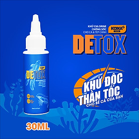 KOIKA DETOX - Khử Chlorine, Chống Sốc Cho Cá Và Tép Cảnh