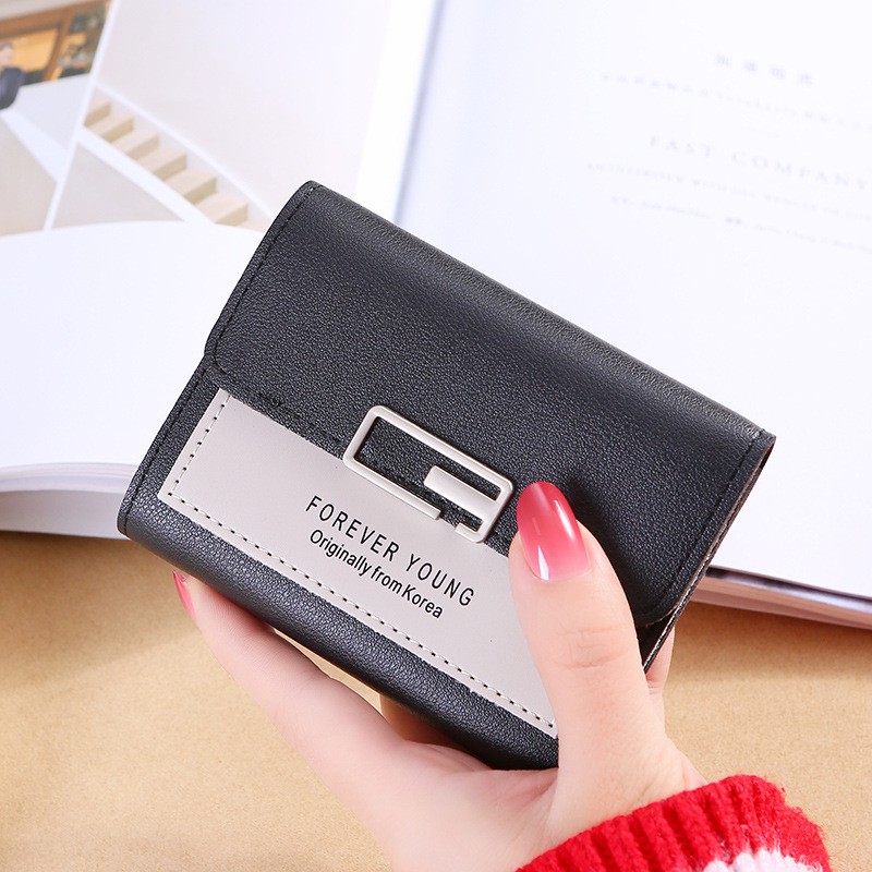 Ví Ngắn Mini Cầm Tay Nhiều Màu, Bóp Nữ Cầm Tay, Ví Thẻ Card Da Thật Cao Cấp Nhỏ Gọn Siêu Hot, Ví Thời Trang Nữ