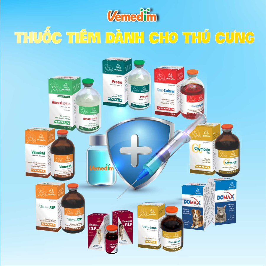 Vemedim Vime-Blue phun xịt sát trùng ngoài da, chai 100ml