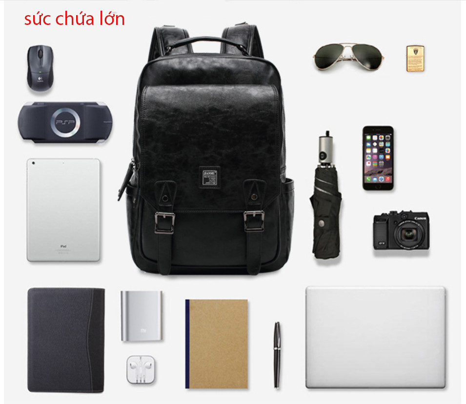 balo da nam cao cấp phong cách mới (15,6")