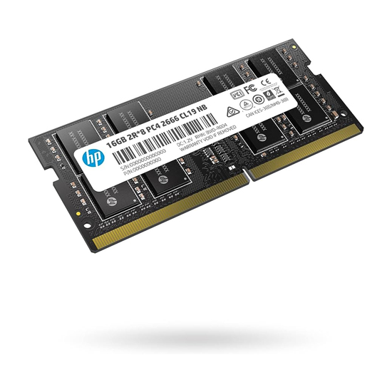 Bộ nhớ RAM Laptop hiệu HP Model S1 DDR4 3200MHz SO-DIMM 16GB - Hàng Chính Hãng