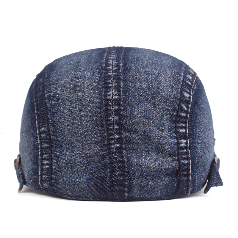 Nón beret nam nữ jean mũ nồi lưỡi trai nón mỏ vịt dona23062901