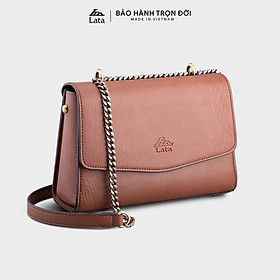 Túi Lata ( Thời trang nữ đi chơi cỡ trung - Túi đeo chéo da HN101 )