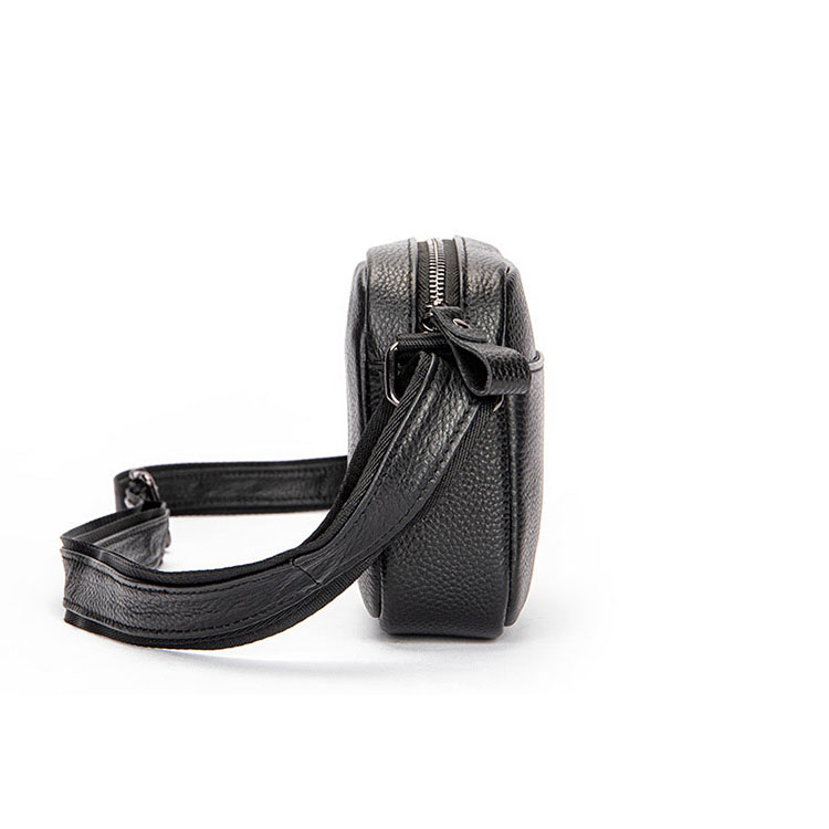 Túi đeo chéo nam nhỏ BAOHA LEATHER BHM6118 chuẩn da bò thật. Túi đeo vai mini