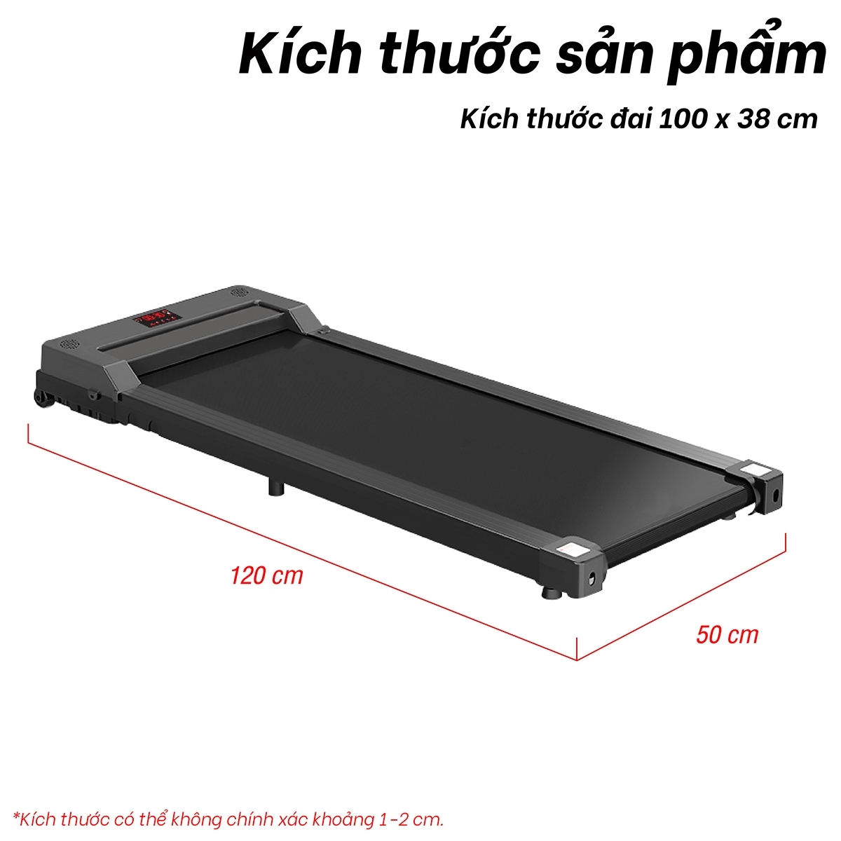 Máy chạy bộ TM310B- BLACK thế hệ mới có điều khiển từ xa , máy đi bộ gia đình