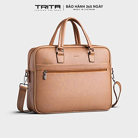 Cặp công sở Trita ( Thời trang nam đa năng - Cặp da TCA19 )