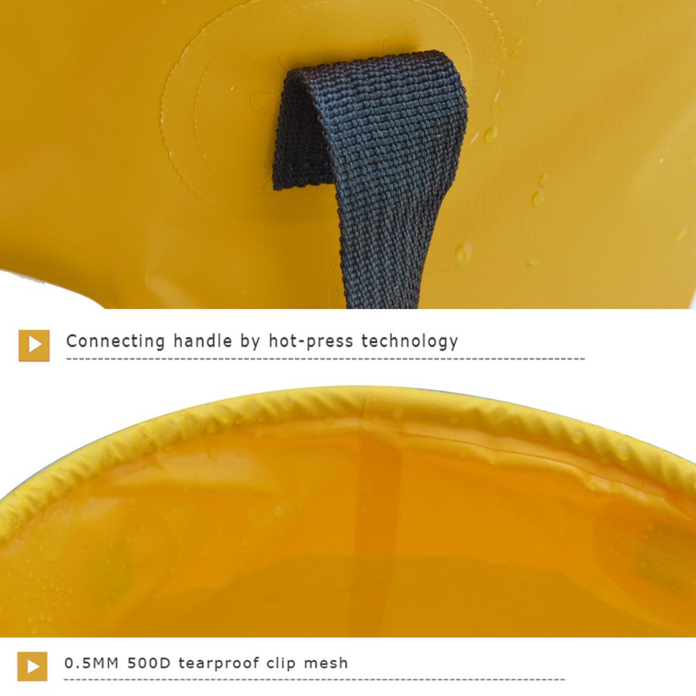 Xô đựng nước gấp gọp dã ngoại 16L Desert&Fox DF-S16L Outdoor Folding Bucket