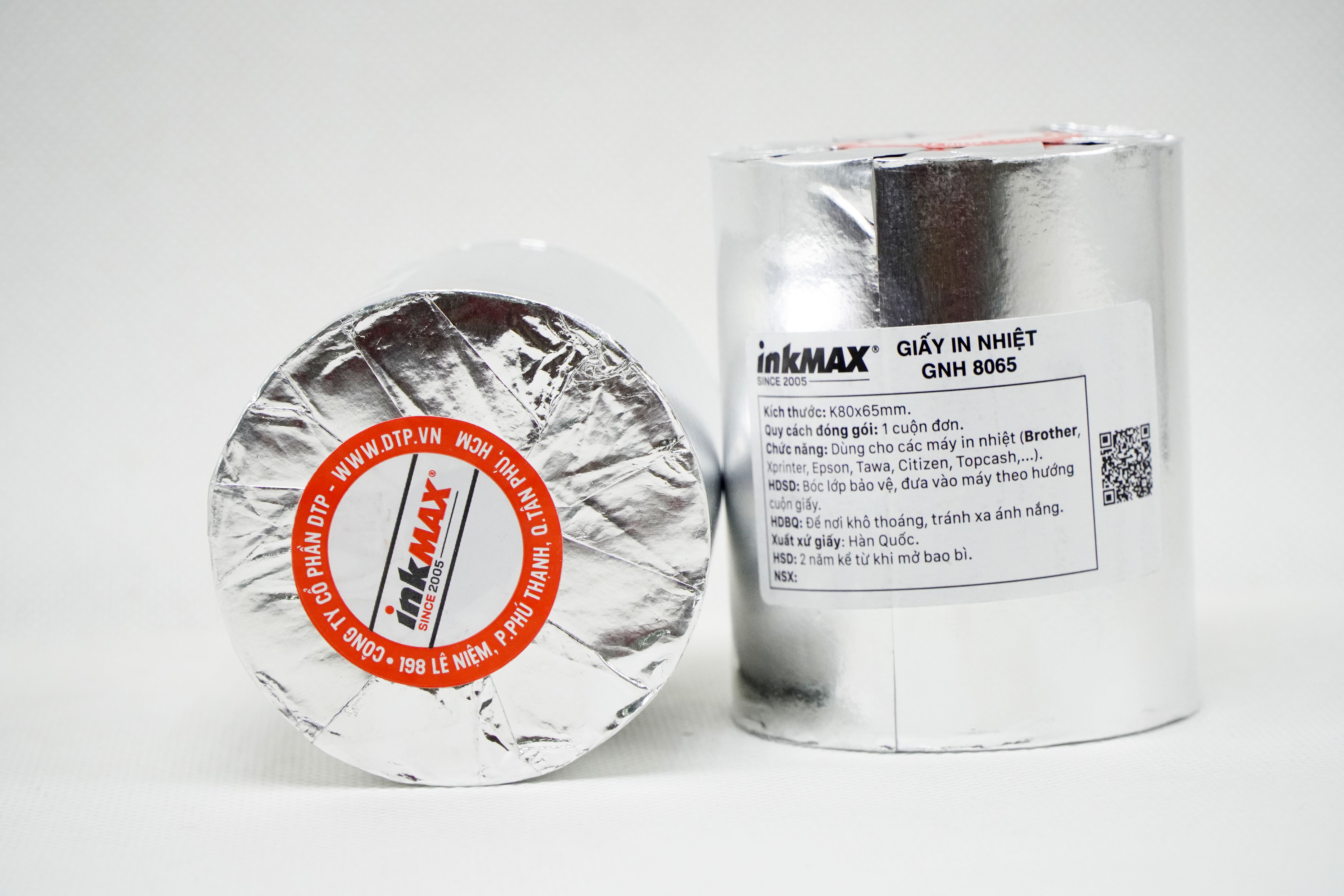 Giấy in nhiệt K80X45mm - Giấy in Bill K80 - Giấy in hóa đơn K80 - Dùng cho các dòng máy in: XPRINTER, EPSON, BIXOLON, COGNITIVE, BIRCH, YAMAFUJI,C USTOM, SUPER PRINTER, TOPCASH, ANTECH, DATAPRINT, APOS, TAWA PRP, ATP