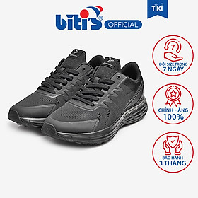 Giày Thể Thao Nam BITI’S HUNTER JOGGING FESTIVE: PLUTON COLLECTION HSM004900DEN (Đen)