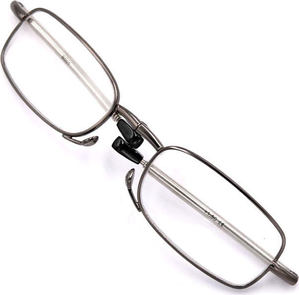Kính lão gọng xếp 868 màu xám tròng lão từ 1 độ đến 4 độ