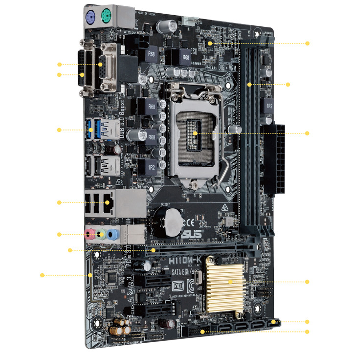 Main Asus H110M-K Hàng Chính Hãng