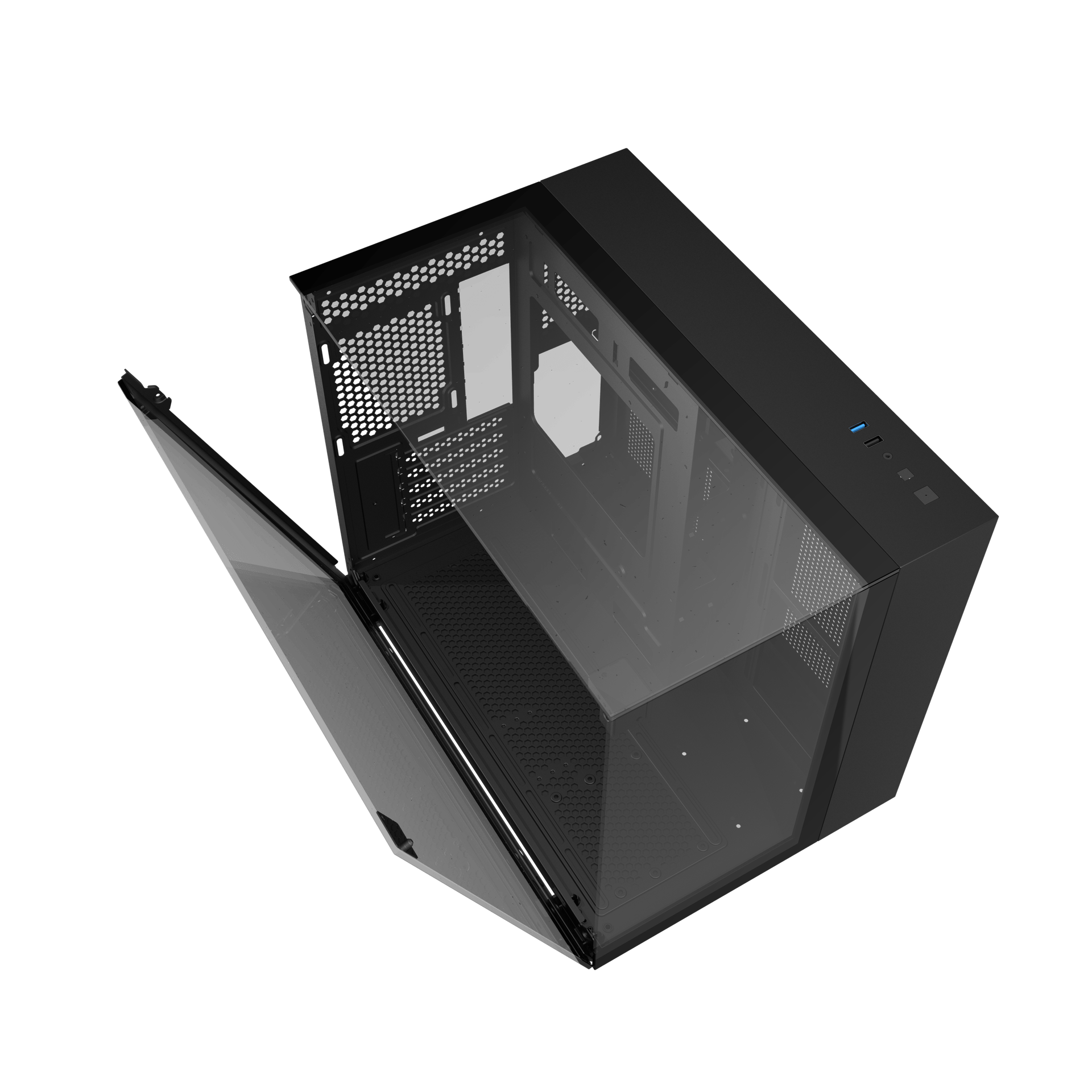 VỎ CASE MÁY TÍNH DARKFLASH TH285M (Full M-ATX) - Hàng chính hãng