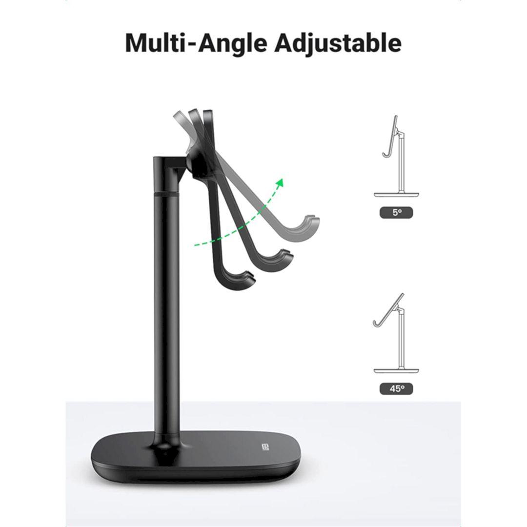 Ugreen UG80194LP280TK 7.9inch Màu Đen Giá đỡ điện thoại bàn có thể điều chỉnh , Vỏ ABS Thanh đỡ bằng hợp kim - HÀNG CHÍNH HÃNG