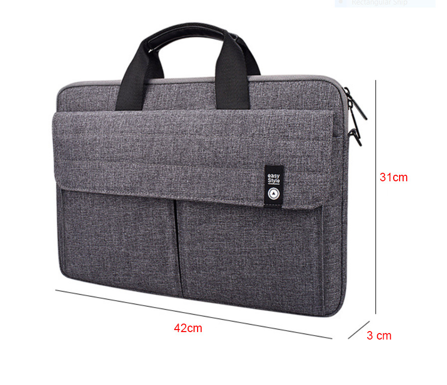 Túi xách túi chống sốc cho laptop 15,6 "cao cấp phong cách sang trọng