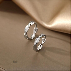 Bông tai bạc thời trang cá tính chất liệu bằng bạc s925 MS047