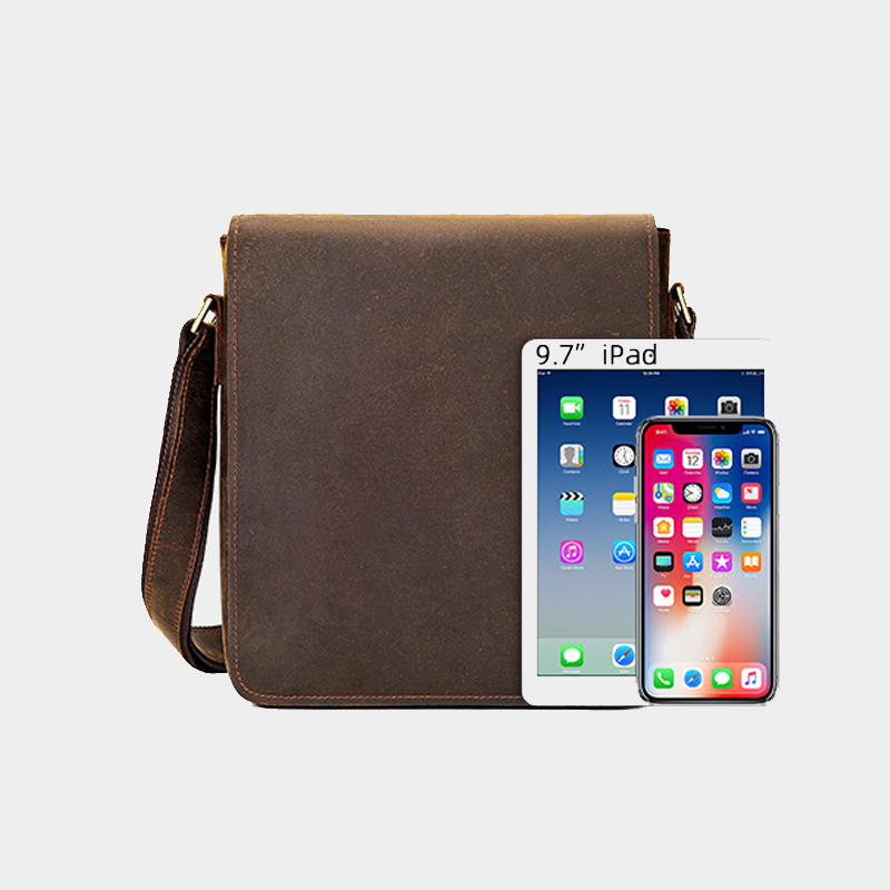 Túi đeo chéo nam DA BÒ THẬT phong cách mới - BEE GEE DCN9401