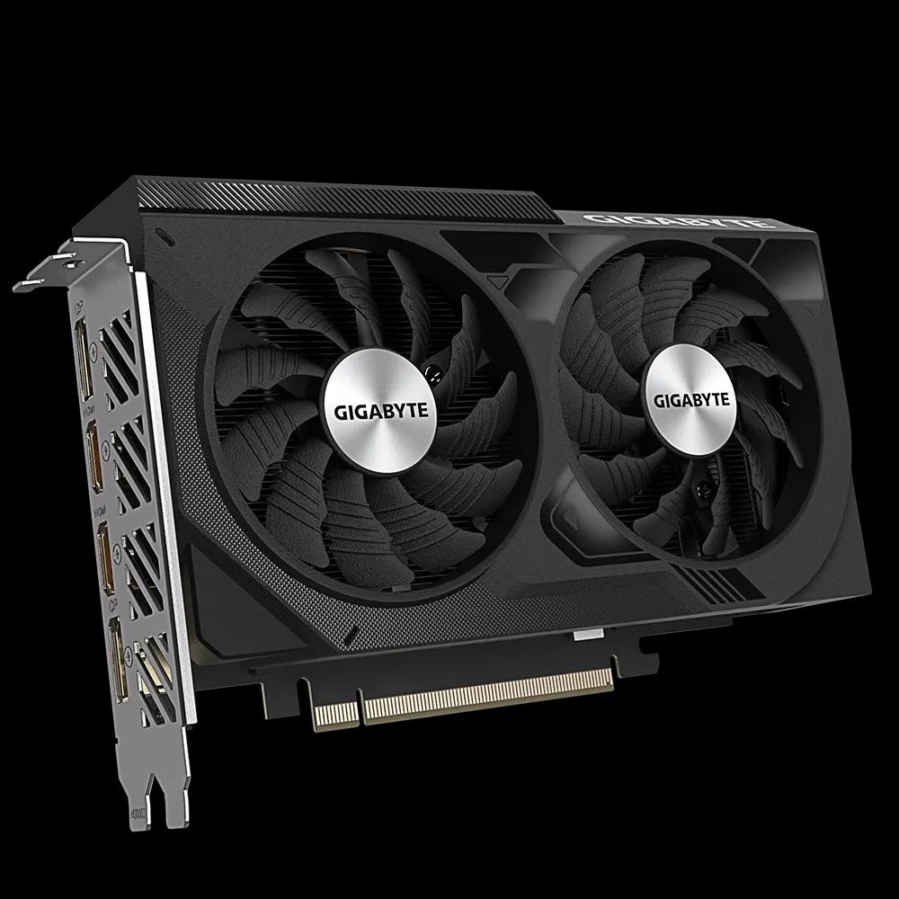 Card màn hình VGA Gigabyte GeForce RTX 4060 WINDFORCE OC 8G GDDR6 (N4060WF2OC-8GD) - Hàng Chính Hãng