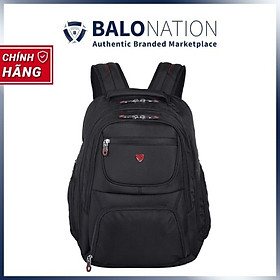 Balo Laptop 15.6 Inch SAKOS ATOM Rộng Rãi, Bền Bĩ - Hàng Chính Hãng
