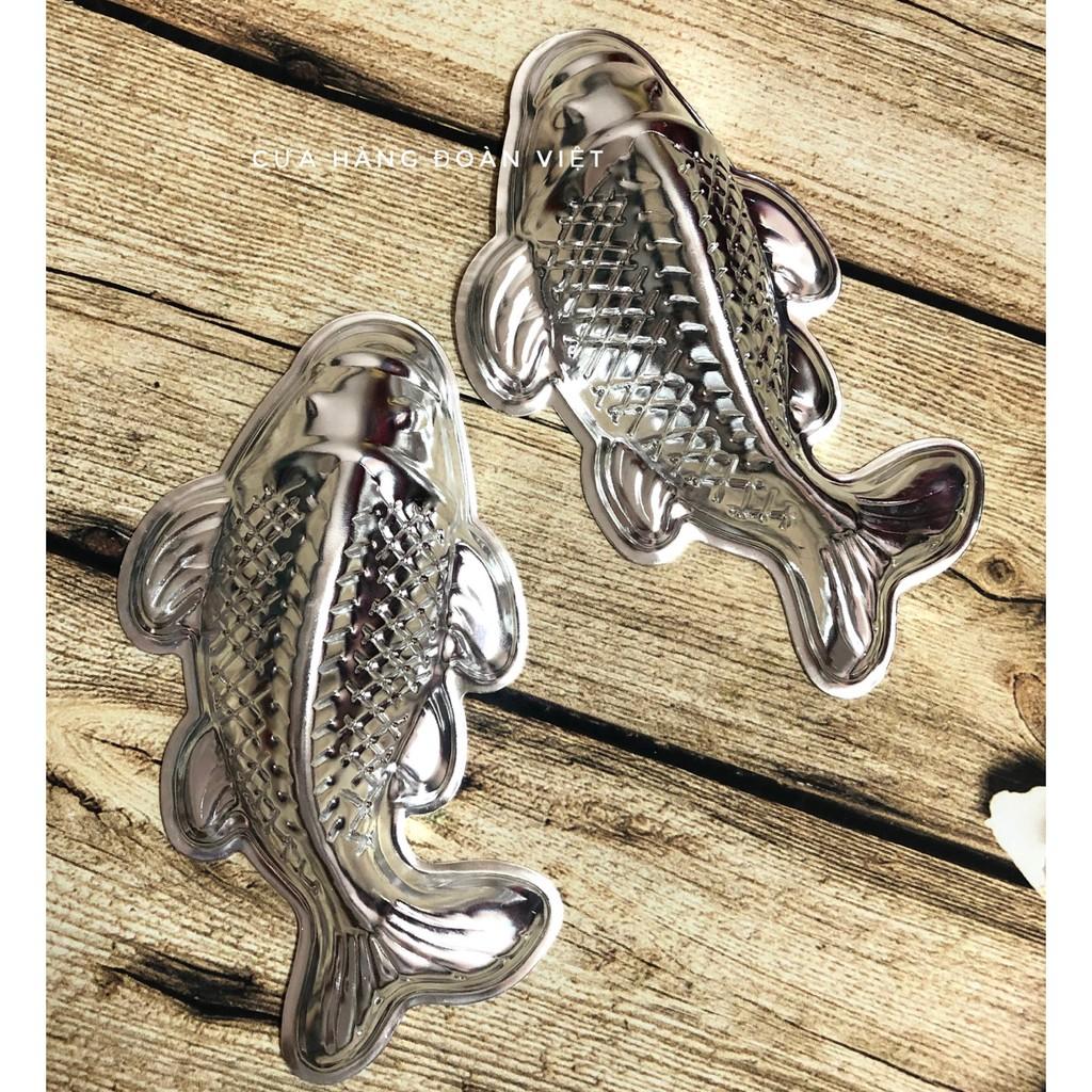 Khuôn Xôi, Rau Câu, Bánh Tổ. . . Hình Cá Chép Nhỏ 10 * 20 cm. Chuyên phục vụ Sp Gia dụng, Khuôn làm bánh, Dụng cụ học Si