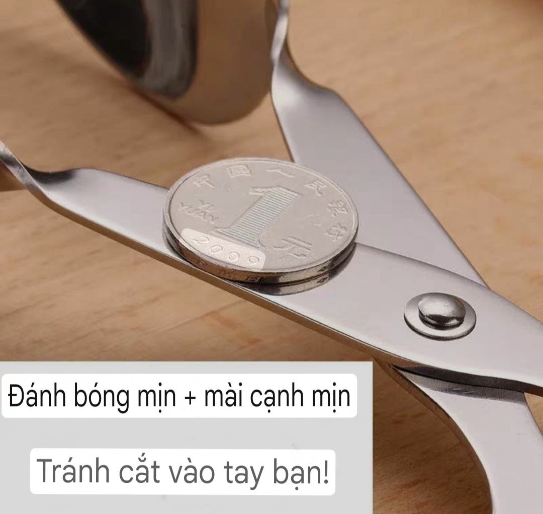 Kéo Gắp Thức Ăn Inox Cao Cấp