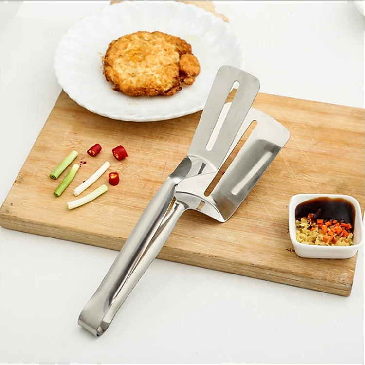 Kẹp inox gấp thức ăn nóng