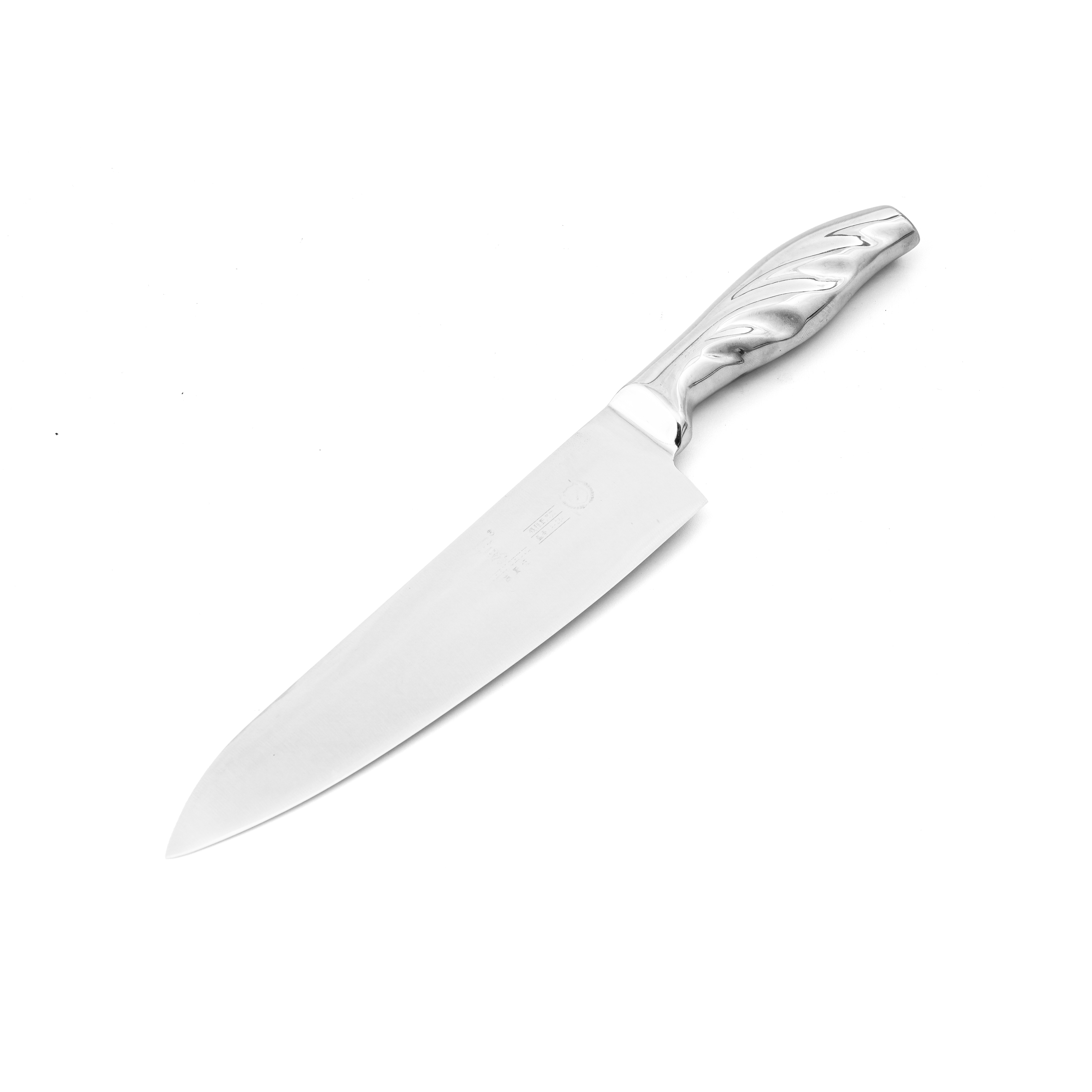 Dao đầu bếp tay cầm inox - Thép không gỉ, cứng cáp, sắc bén, dễ vệ sinh - Cobihome