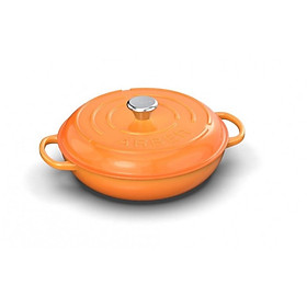 Chảo gang đúc tráng men Arber CG30Mv kích thước 30x6.8cm hàng Đức chính hãng. 