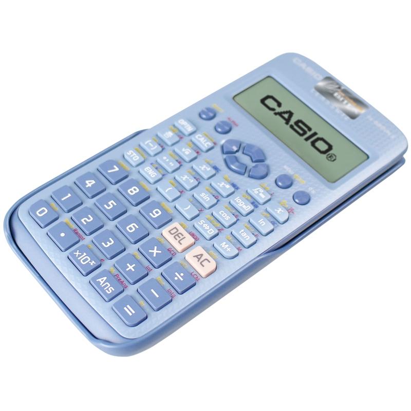 Máy Tính Casio FX580VN X-BU - Màu Xanh - Tặng Kèm 3 Bút Gel G01 0.5 mm (2 Mực Tím + 1 Mực Xanh)