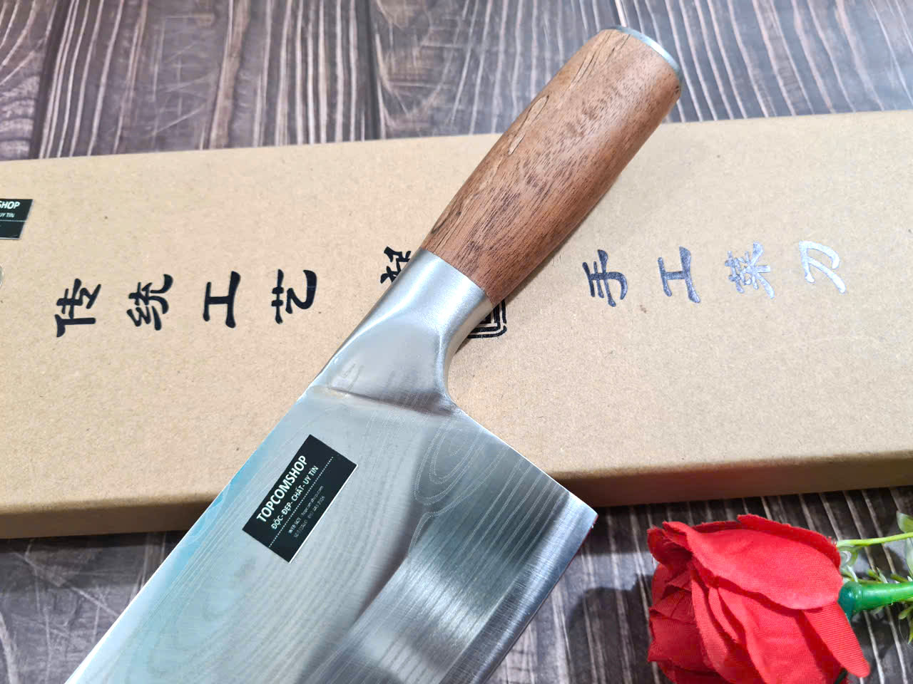 DAO - DAO BẾP NHẬT BẢN SANTOKU MÃ A23 DT124 nt topcoomshop vn