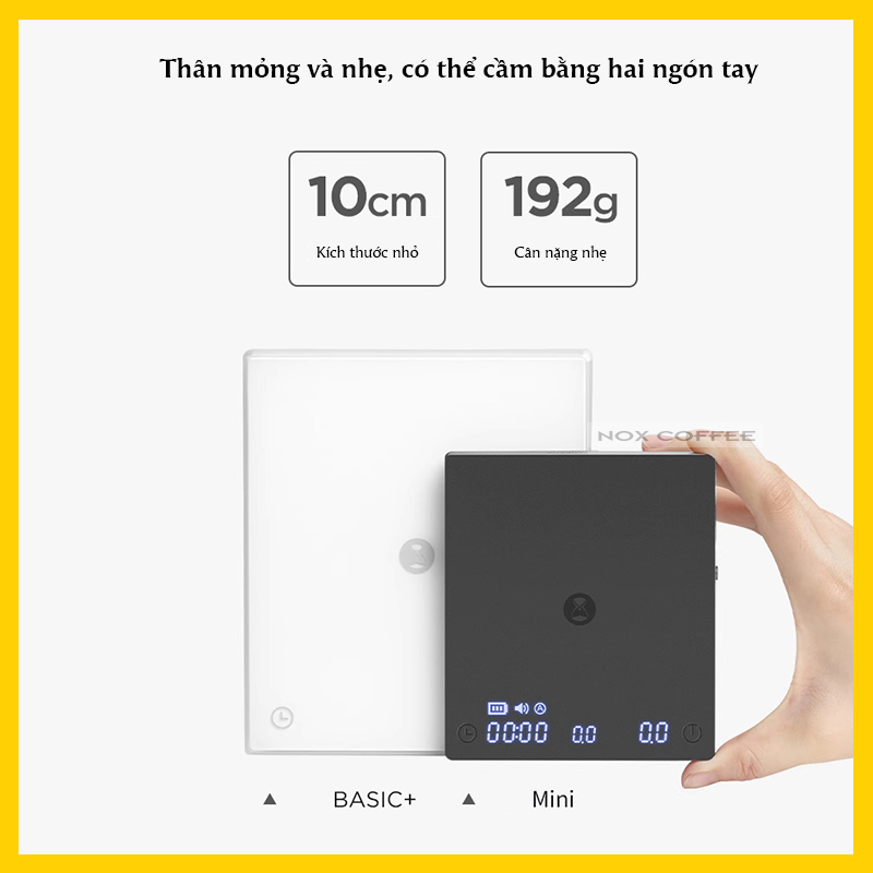 Cân điện tử Timemore Mini | Timemore Black Mirror Mini 2024