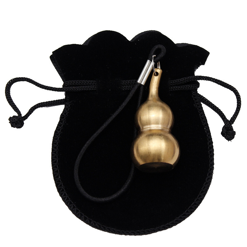 Vỏ Hột Quẹt Bật Lửa Xăng Đá Dolphin HY-701 Kiêm Móc Treo Chìa Khóa Hình Quả Bầu Hồ Lô Tài Lộc
