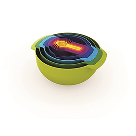 BỘ dụng cụ nhà bếp xếp lồng 9 món Joseph Joseph Nest plus 9 Nhiều màu Hàng chính hãng