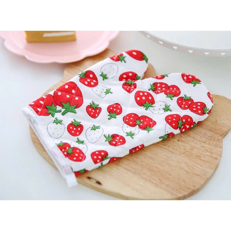 Găng tay chống nóng, găng tay chống nóng nướng bánh, lò vi sóng chuyên dụng siêu dày