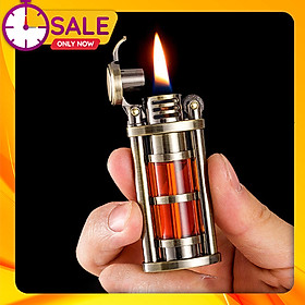 Sét Vỏ Hột Quẹt Bật Lửa Xăng Đá Zorro Z-652 Thiết Kế Đẹp Độc Lạ Nhỏ Gọn Tiện Dụng - Giao Màu Ngẫu Nhiên + COMBO 3 BÌNH XĂNG MÀU