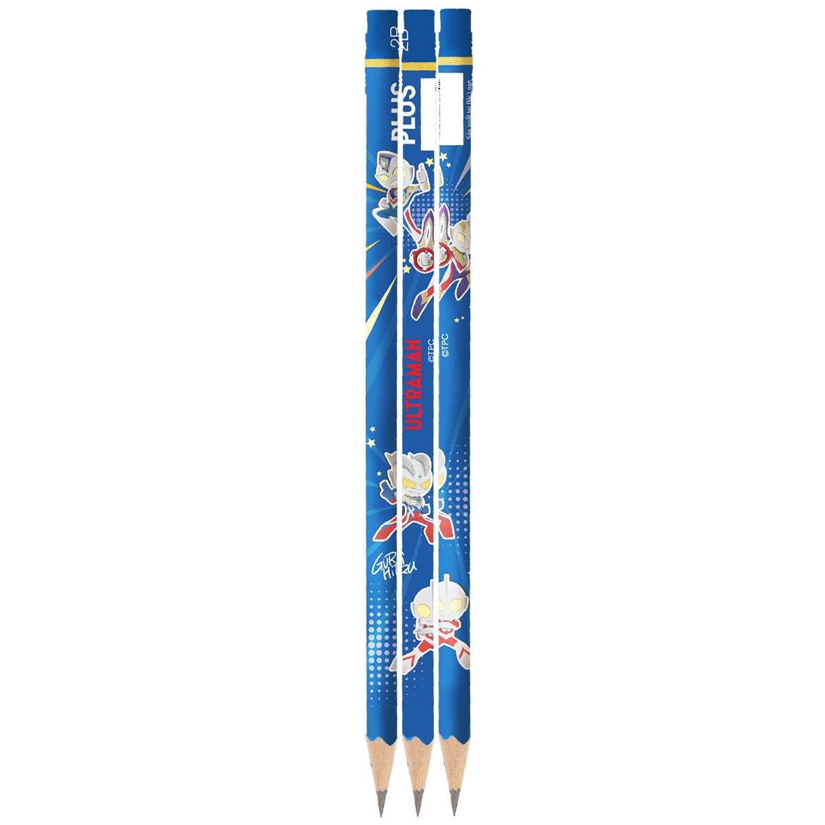 Bộ Dụng Cụ Học Tập 3 Món Ultraman - Plus 600-V027