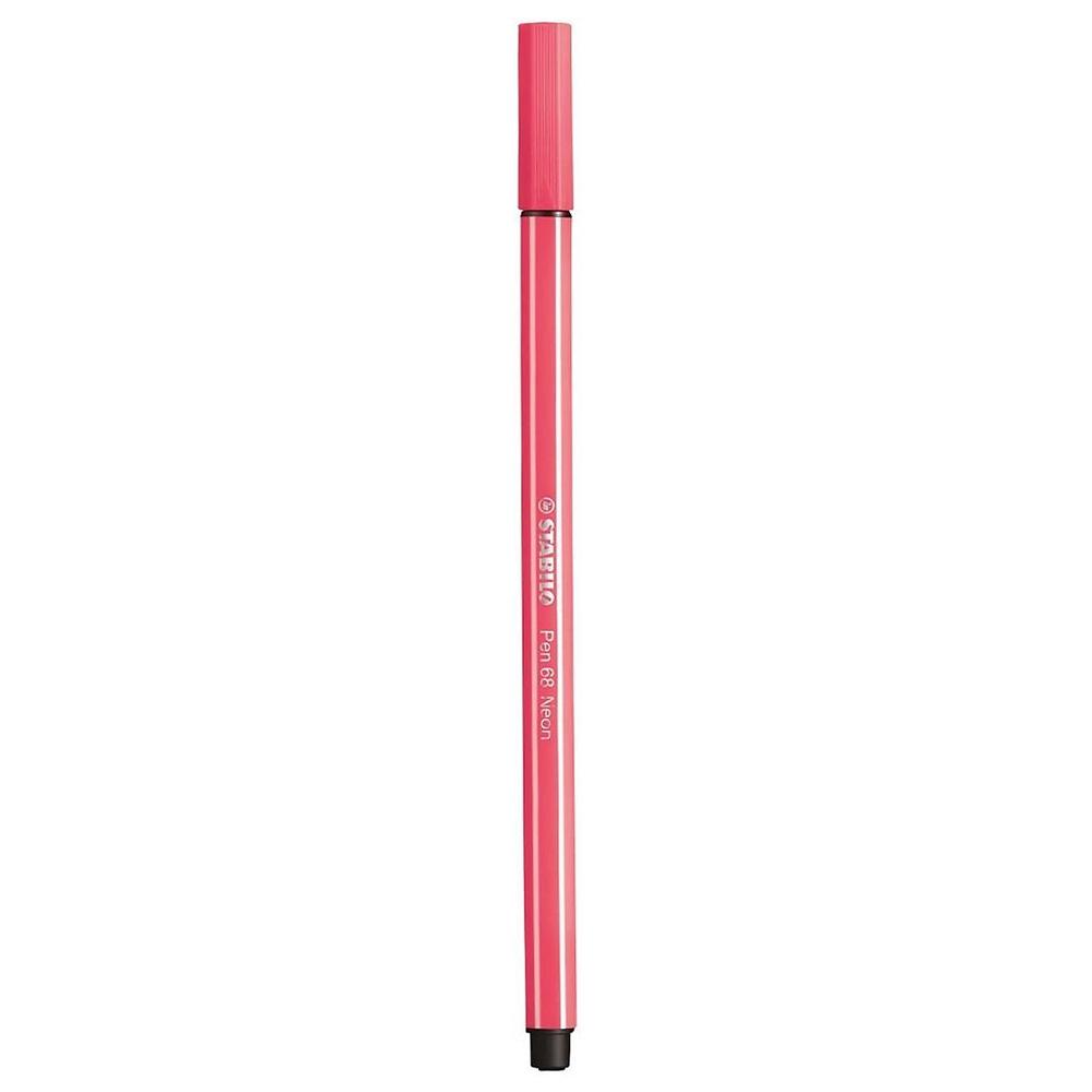 Bút Lông Màu Đầu Kim 1.0 mm - Stabilo PN68-040 - Fluorescent Red
