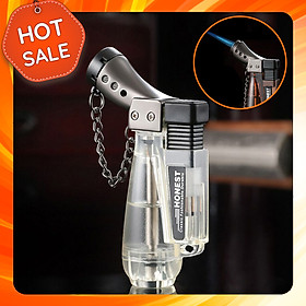 Vỏ Hột Quẹt Bật Lửa Khò 1 Tia Honest BCZ 185 Thiết Kế Nhỏ Gọn Đẹp Độc Lạ Lửa Khò Mạnh Mẽ - Dùng Gas Cao Cấp